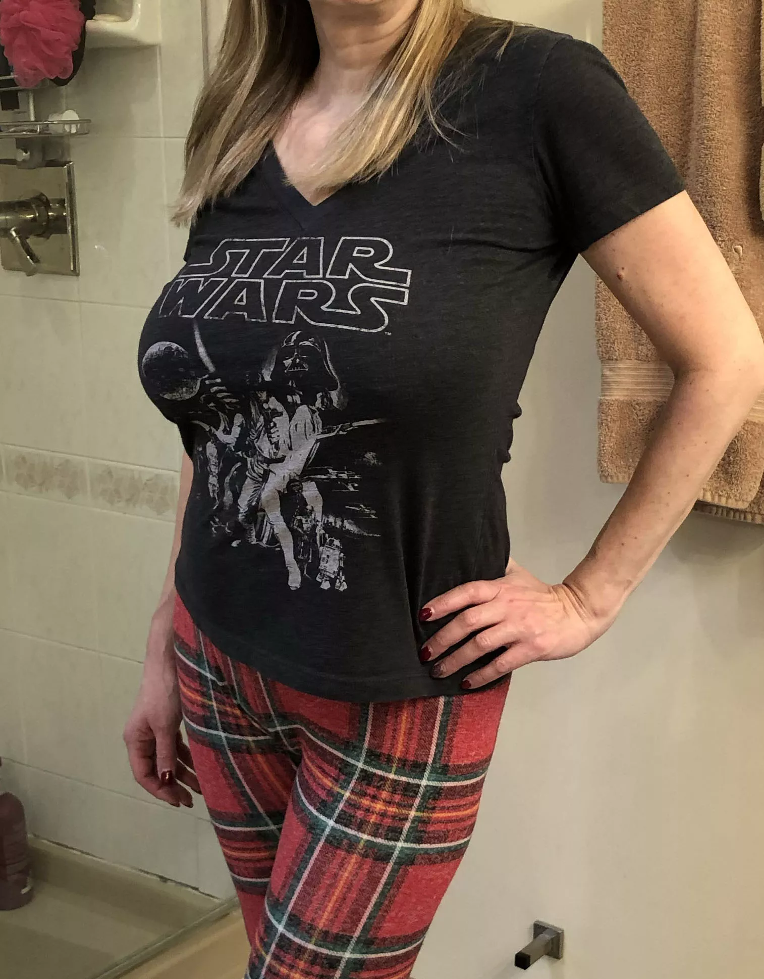 May the force be with you and my boobs posted by ladyserenaslade