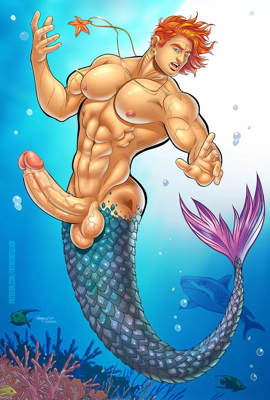 Mermaid Prince (Patrick Fillion) posted by KriKosMat