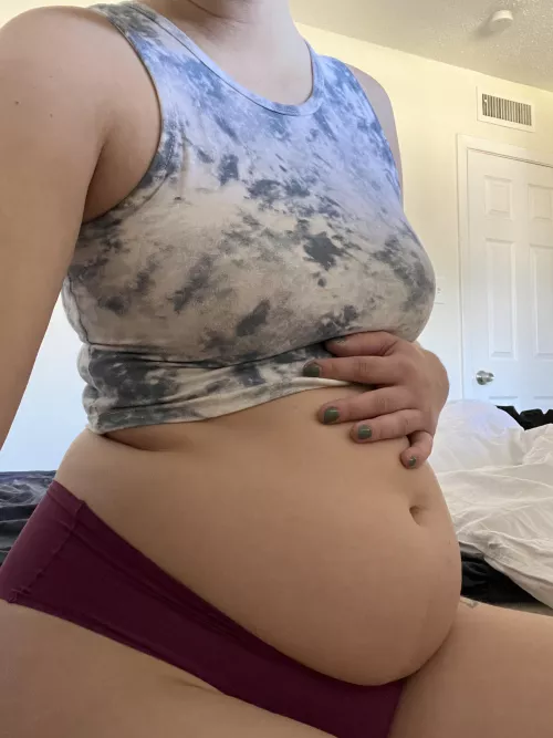 Midnight snacks have me waking up softer and softer by Danibellybabe