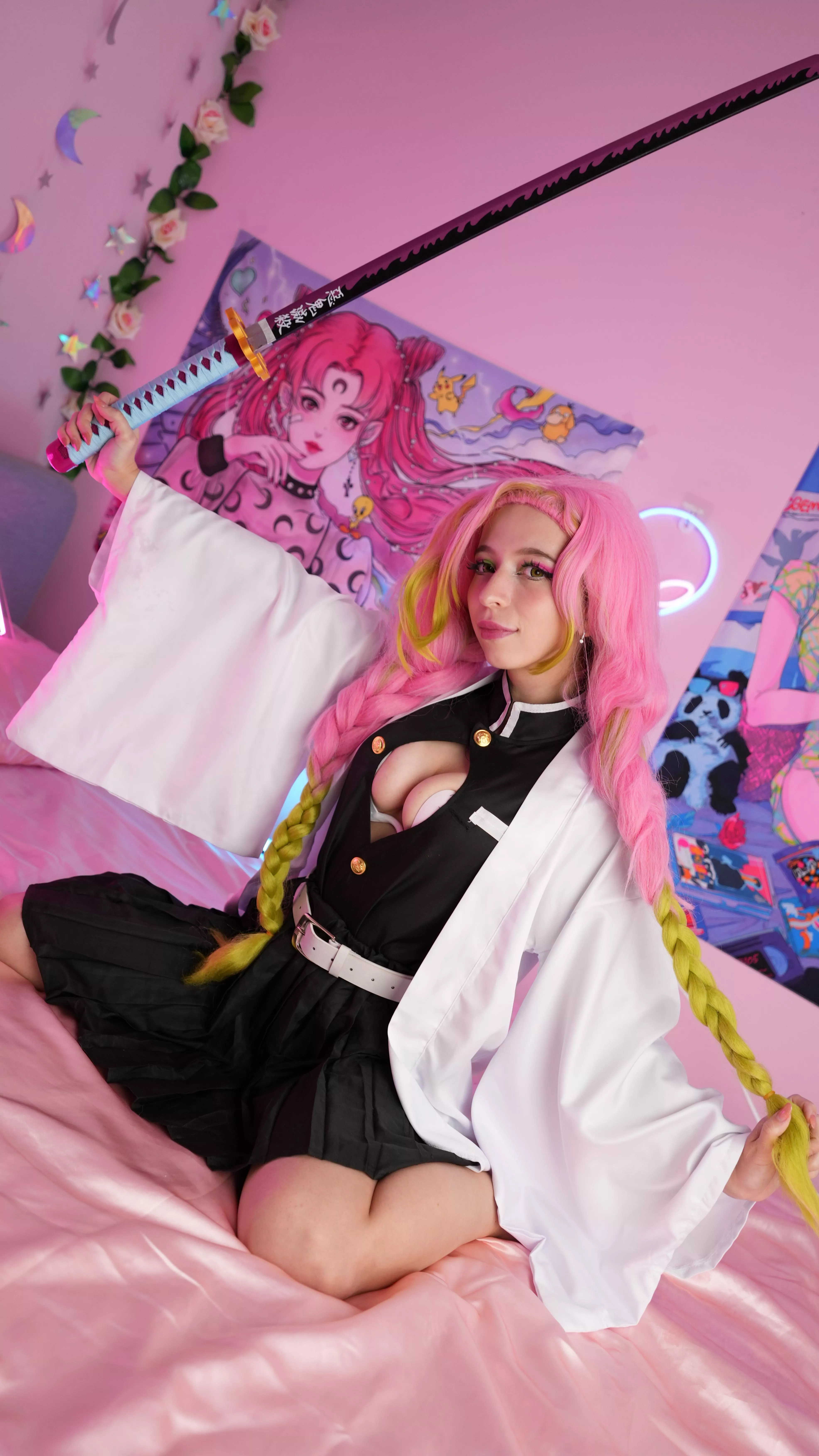 Mitsuri from Demon Slayer by CyberlyCrush posted by CyberlyCrush