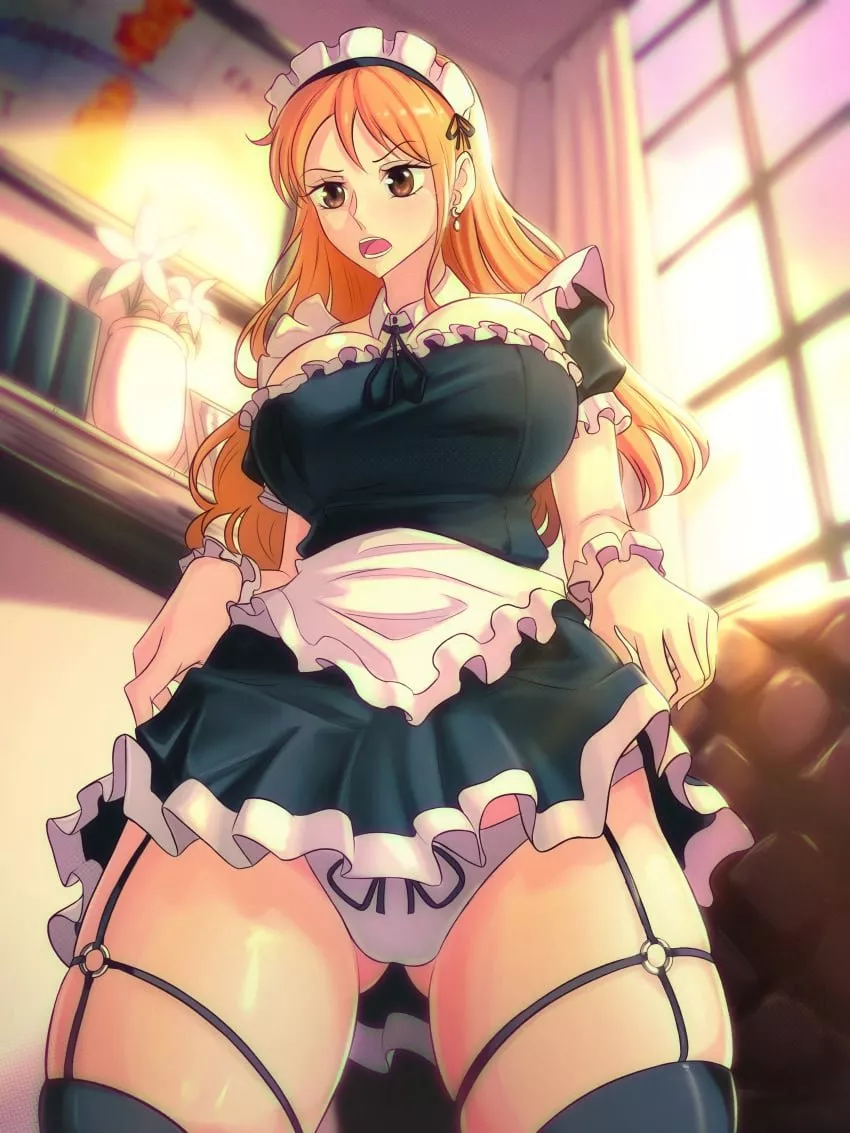 nami as Maid posted by ImportanceAromatic50