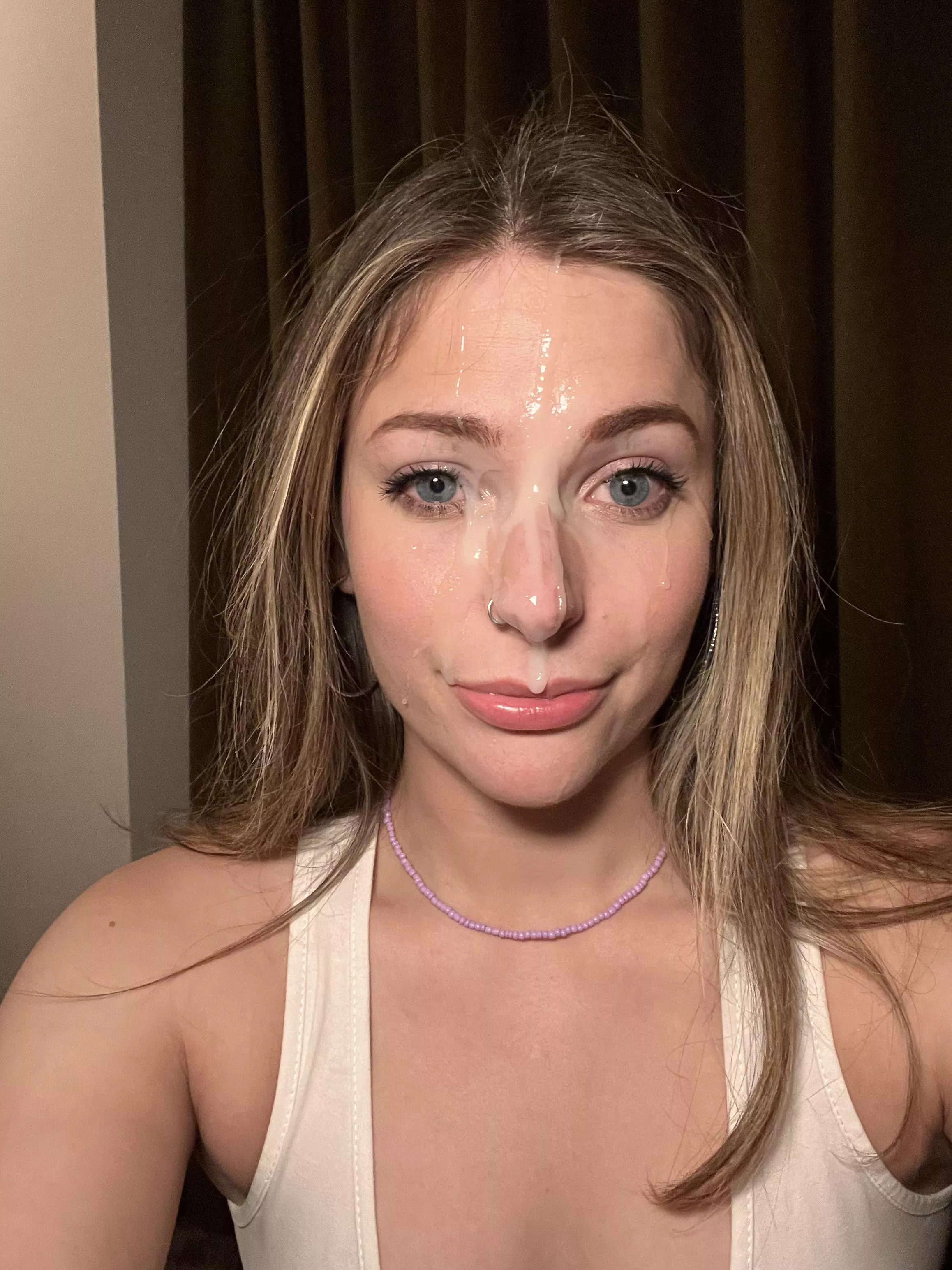 Paint my face next? :) posted by jessnjamez