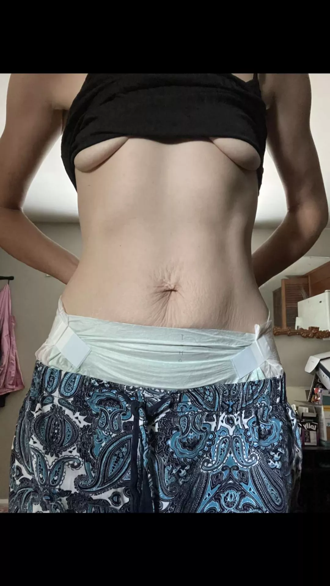 princess leaked in her pull up yesterday! time to dry a diapey instead 😊 posted by MrdaddyPuzzle