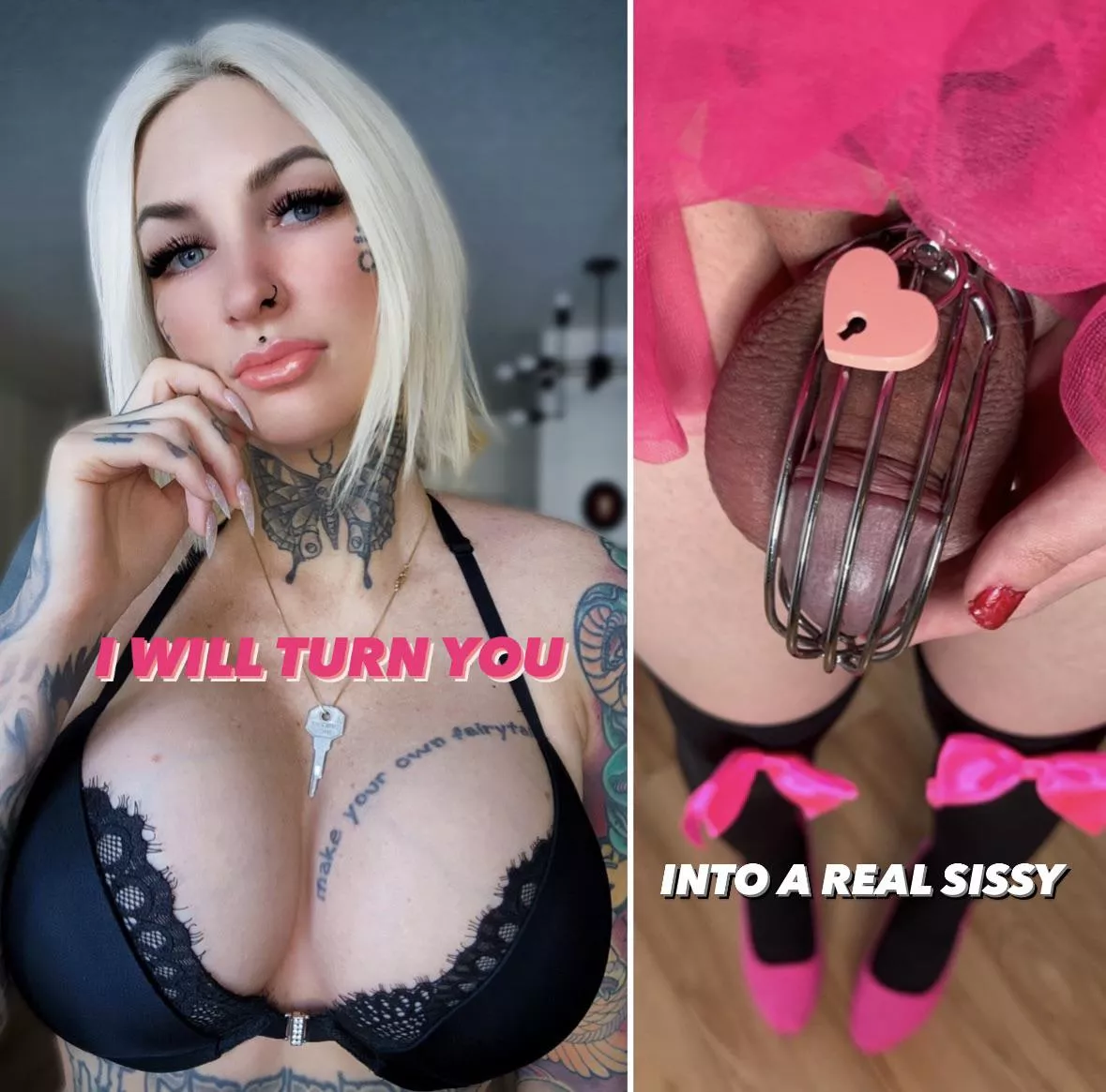 Ready ? 💗🗝️ posted by Chastitycouple666