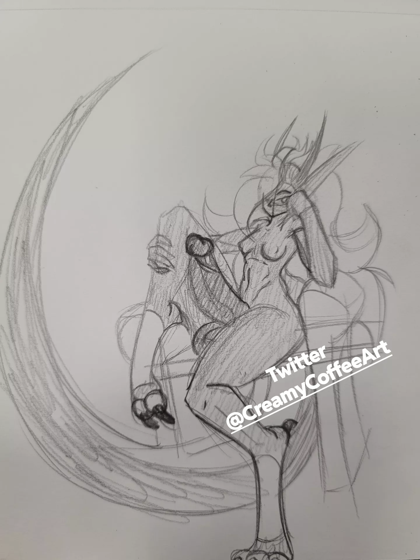 Sexy Dragongirl wang, anyone? (Creamy Coffee (hey that's me!)) posted by CreamyCoffeeArtist