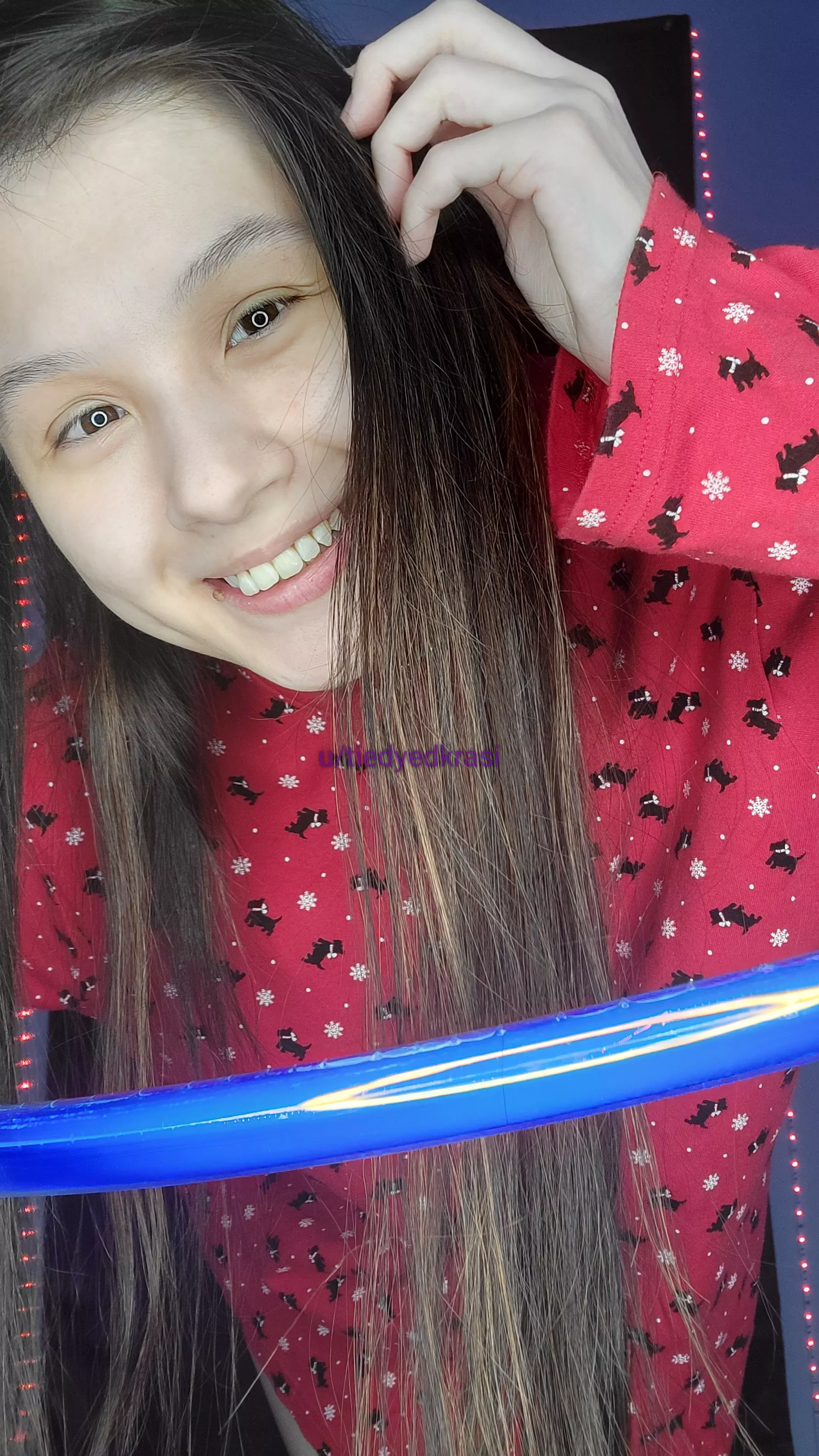 smiling through physical pain posted by tiedyedkrasi