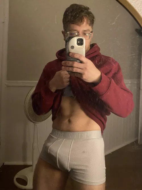 Sorry bout the dirty mirror by pink_scorpion