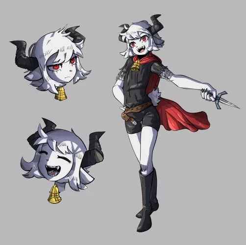 Took me forever but finally settled on a fursona (Art by me) by PandoraRedArt