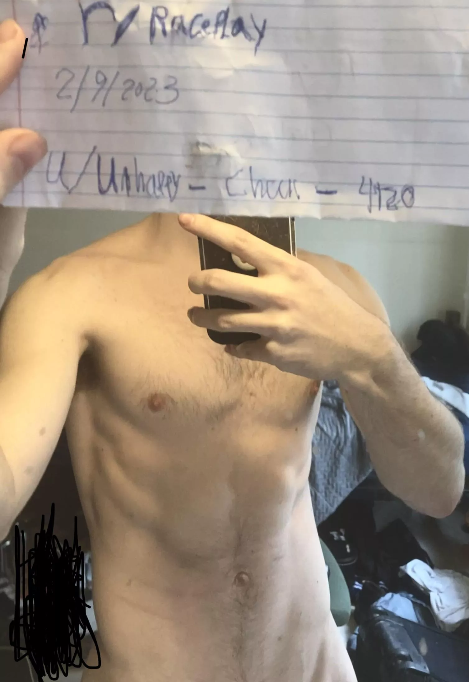 Verification post 20M white looking for a good girl to serve me long term or just some fun posted by Unhappy-Check-4120
