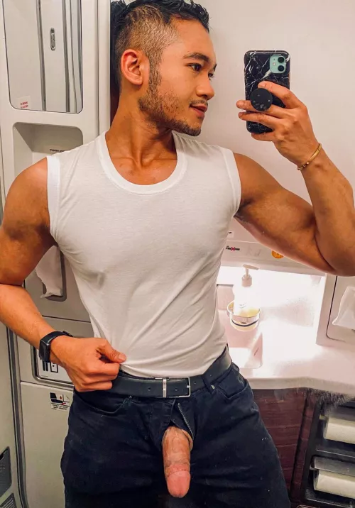 Will you join my mile high club ✈️ by A_Stroker