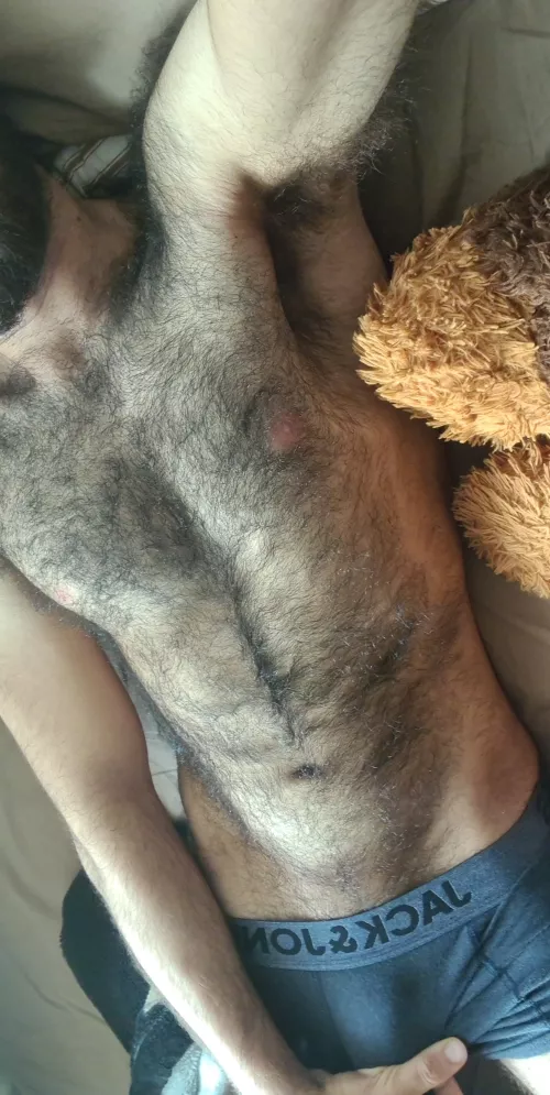 Winter fur keeping me warm by nougatcub