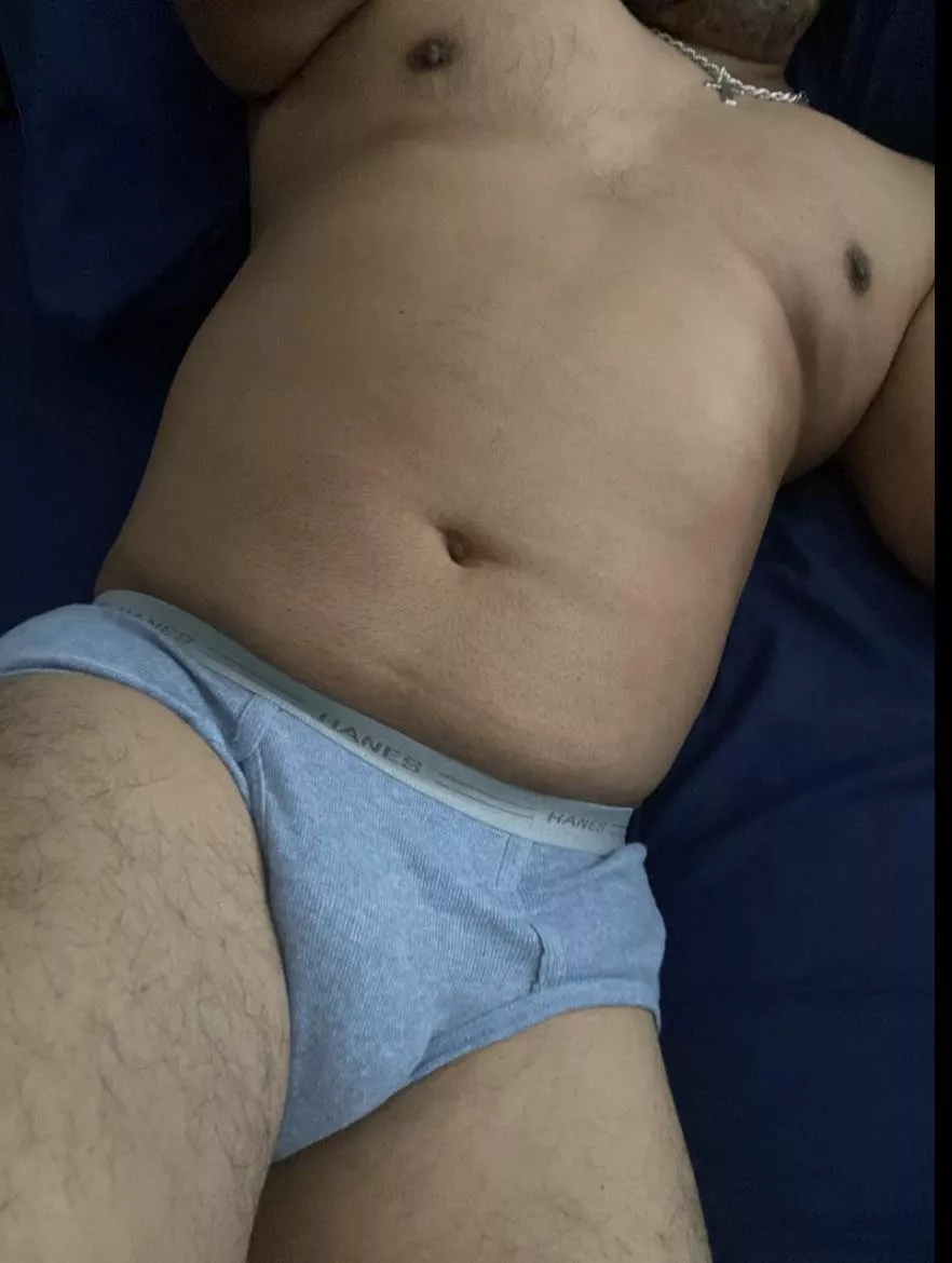 Baby blue Hanes briefs posted by wtxmexdaddy