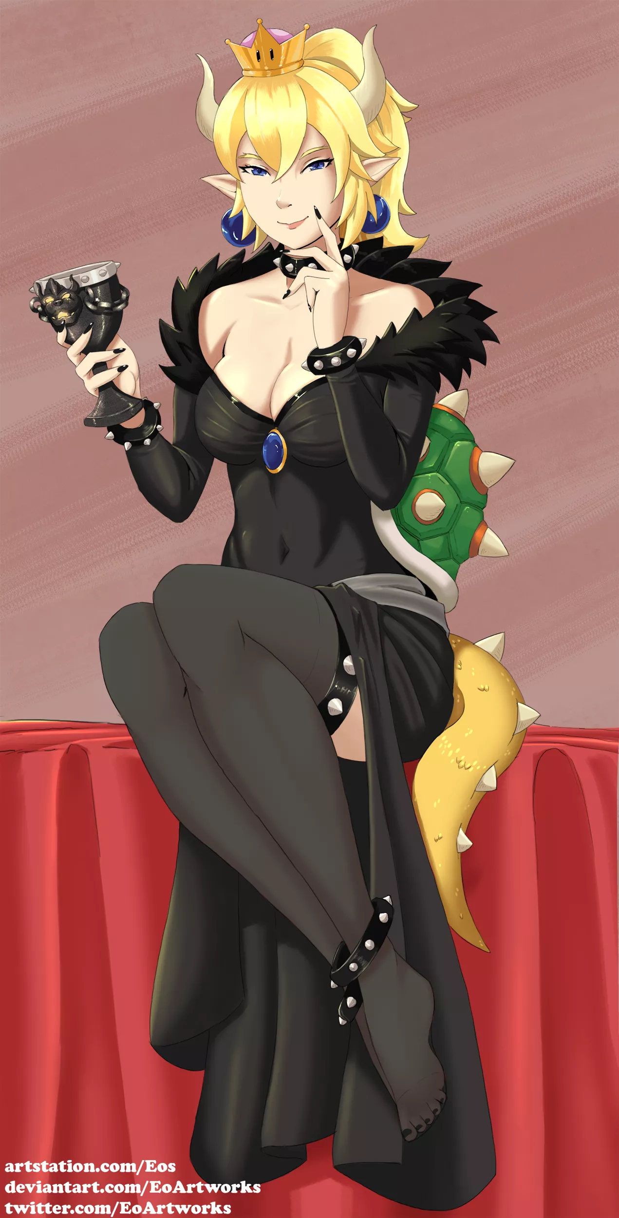 Bowsette be me! Enjoy ^^ posted by Eo_Fray