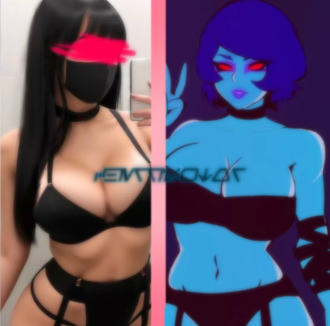 Che'rri OC vs IRL - I'm not a Chiss IRL.. would you still fuck me? [SWTOR] (CherriSWTOR) posted by Cherri_SWTOR