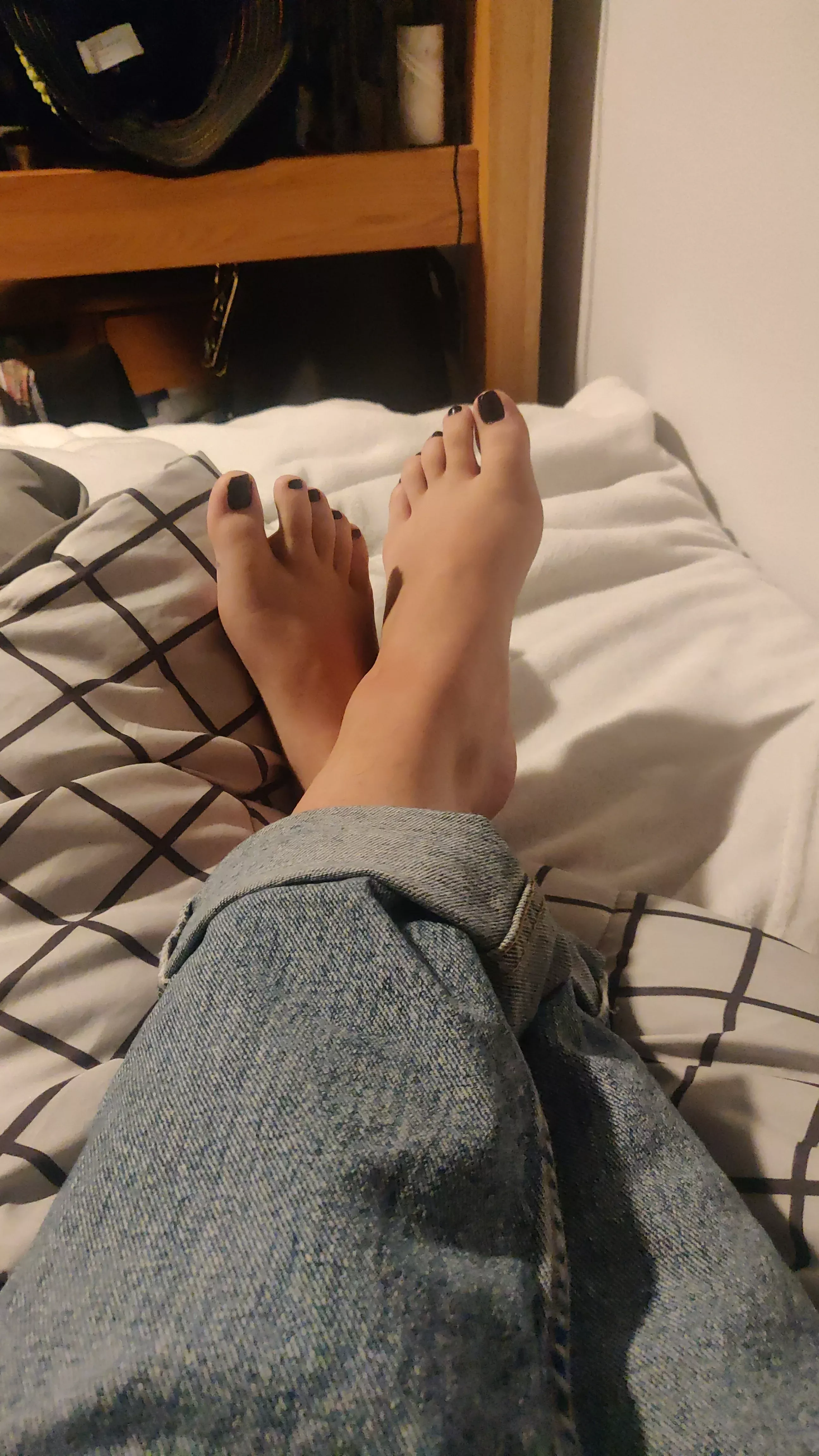 do you like the new color? posted by domwithnicefeet