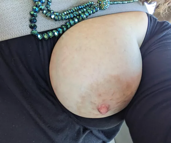 Driving with tits out is the best. by MsJosephineGreen