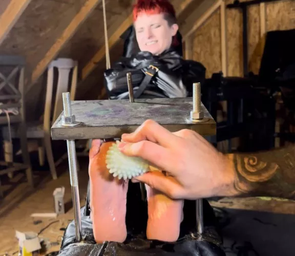 Dryer balls are the tickling implements I’ve found to be the most torturous, personally by desirebeedesirego