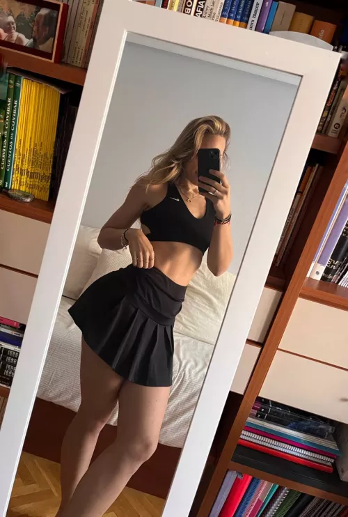 Felt hot wearing this outfit, can’t help myself by FortunateGrappling