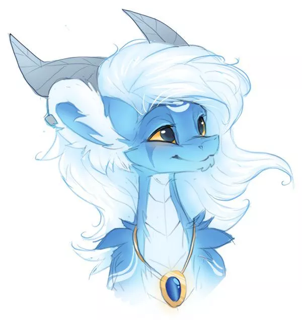 Headshot Sketch (art + character by me) posted by bagel-insecurity