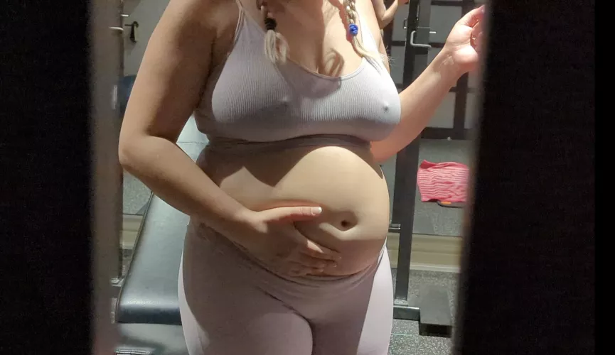 It's a little nippley...I MEAN NIPPY, in the gym 👀 by AGirlWhoLyks2Eat