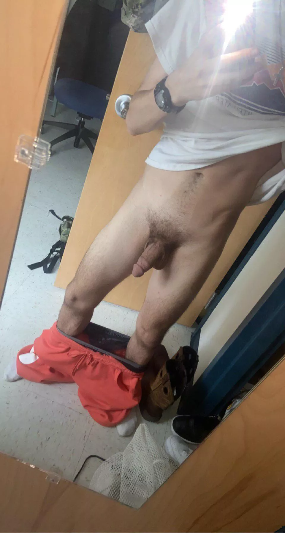 Just got home come sniff me 👃🏼 posted by Sweatyhunk