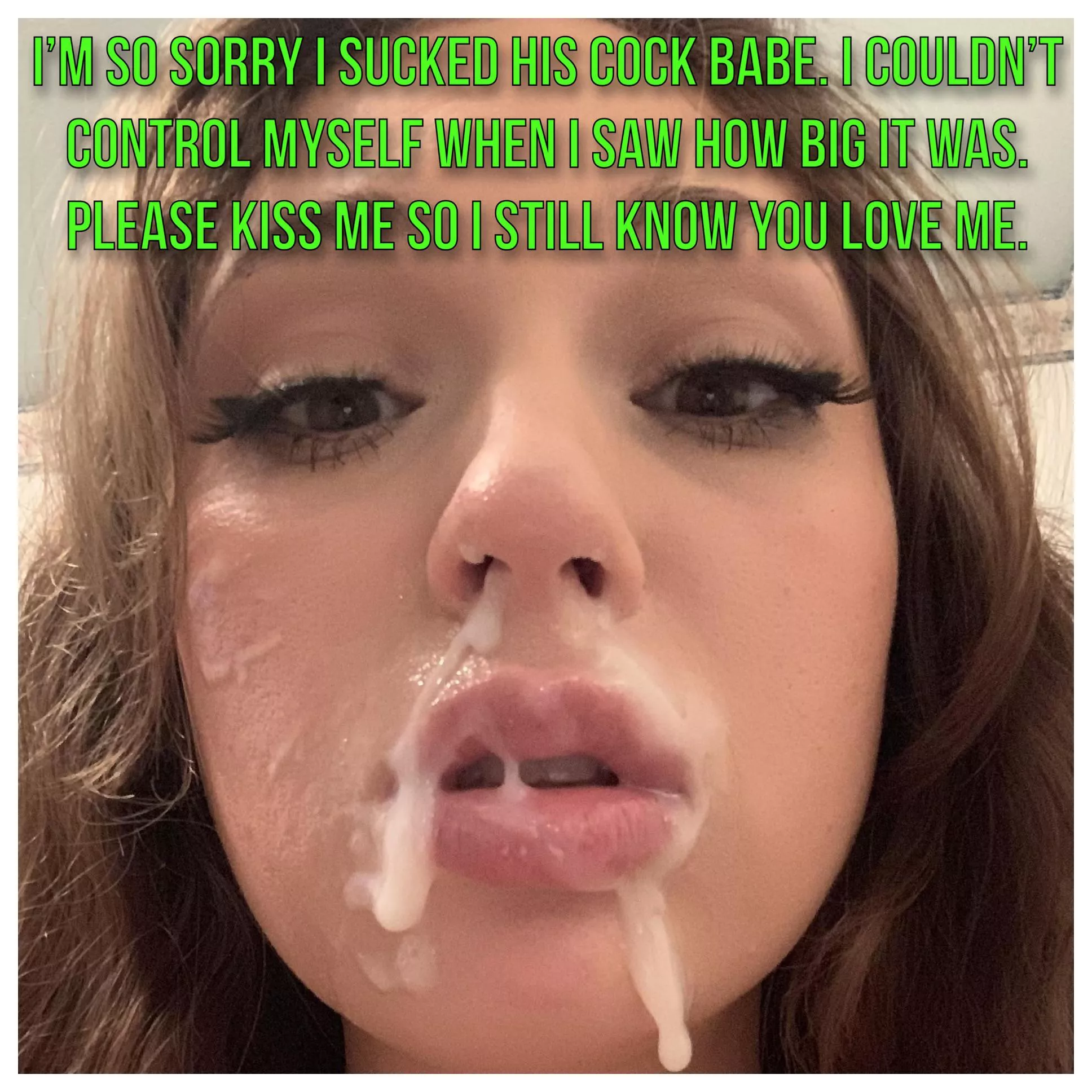 Kiss me. posted by idocaptions