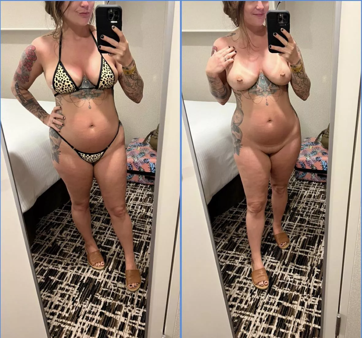 Leaves Little To The Imagination But Here’s The Difference hehe posted by TattedBlondeshell