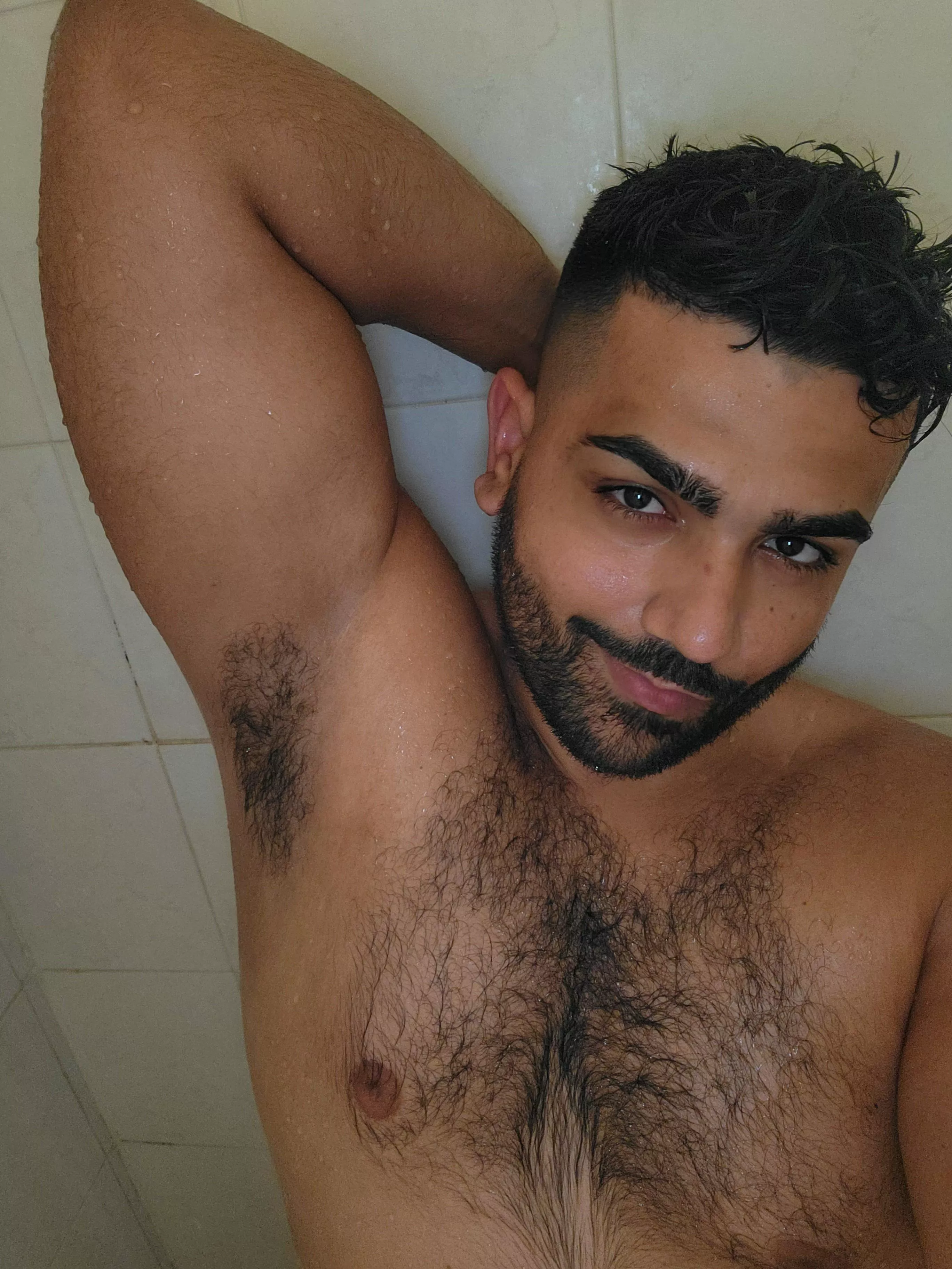 Love getting my hairs caressed😉 posted by Asmodeus649