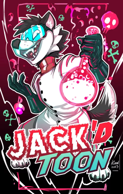 Mad scientist badge (art by me) by derideal