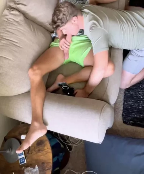 My best friend wake me up with his mouth by Then_Huckleberry4031