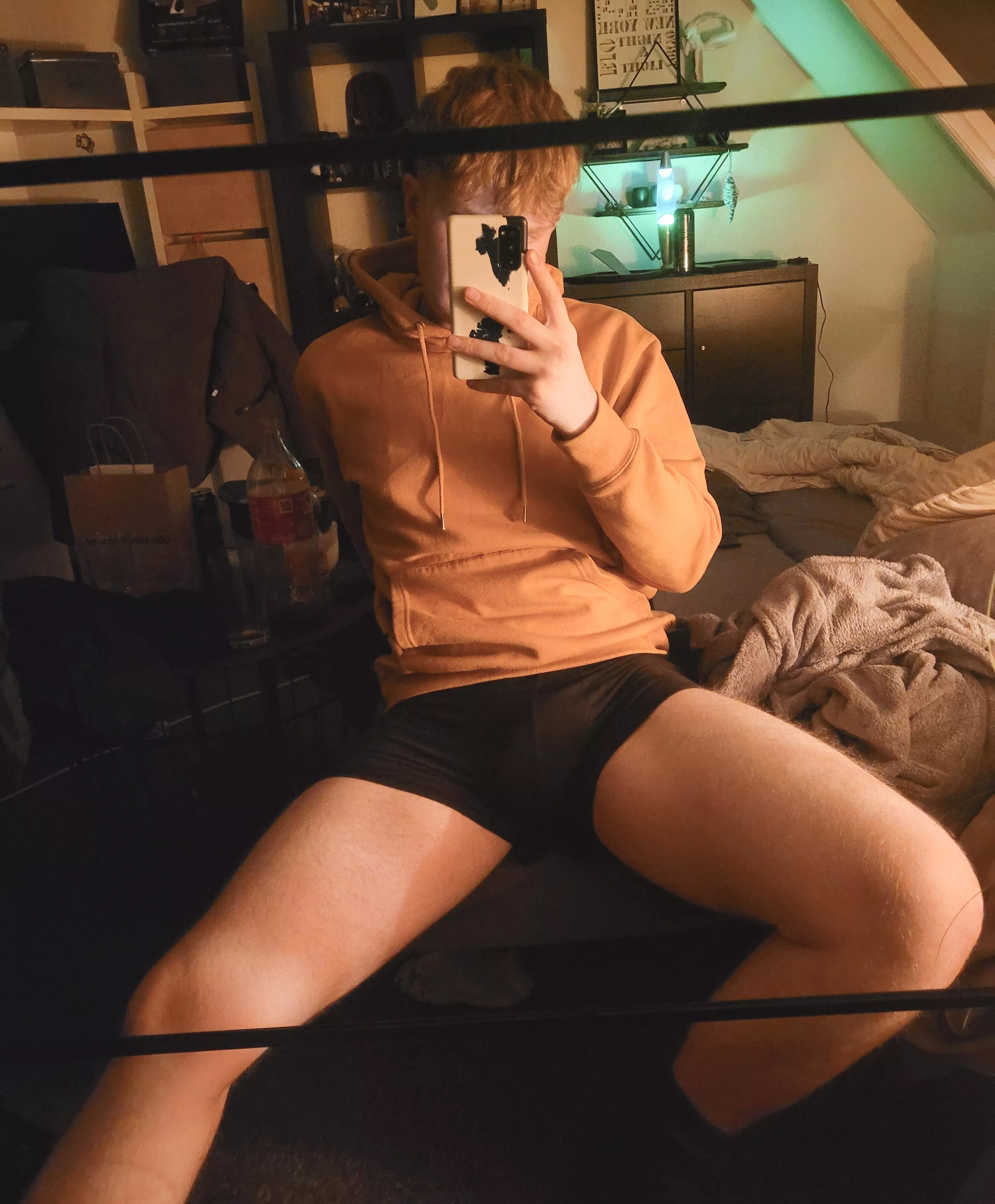 Nothing better than just hanging in your underwear posted by Newoly22