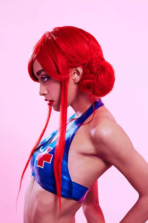 Nurse Demari is ready to see you now 💉🩸🩹 @musedemari (Latex Bikini by Ritual London) by Demari-the-Muse