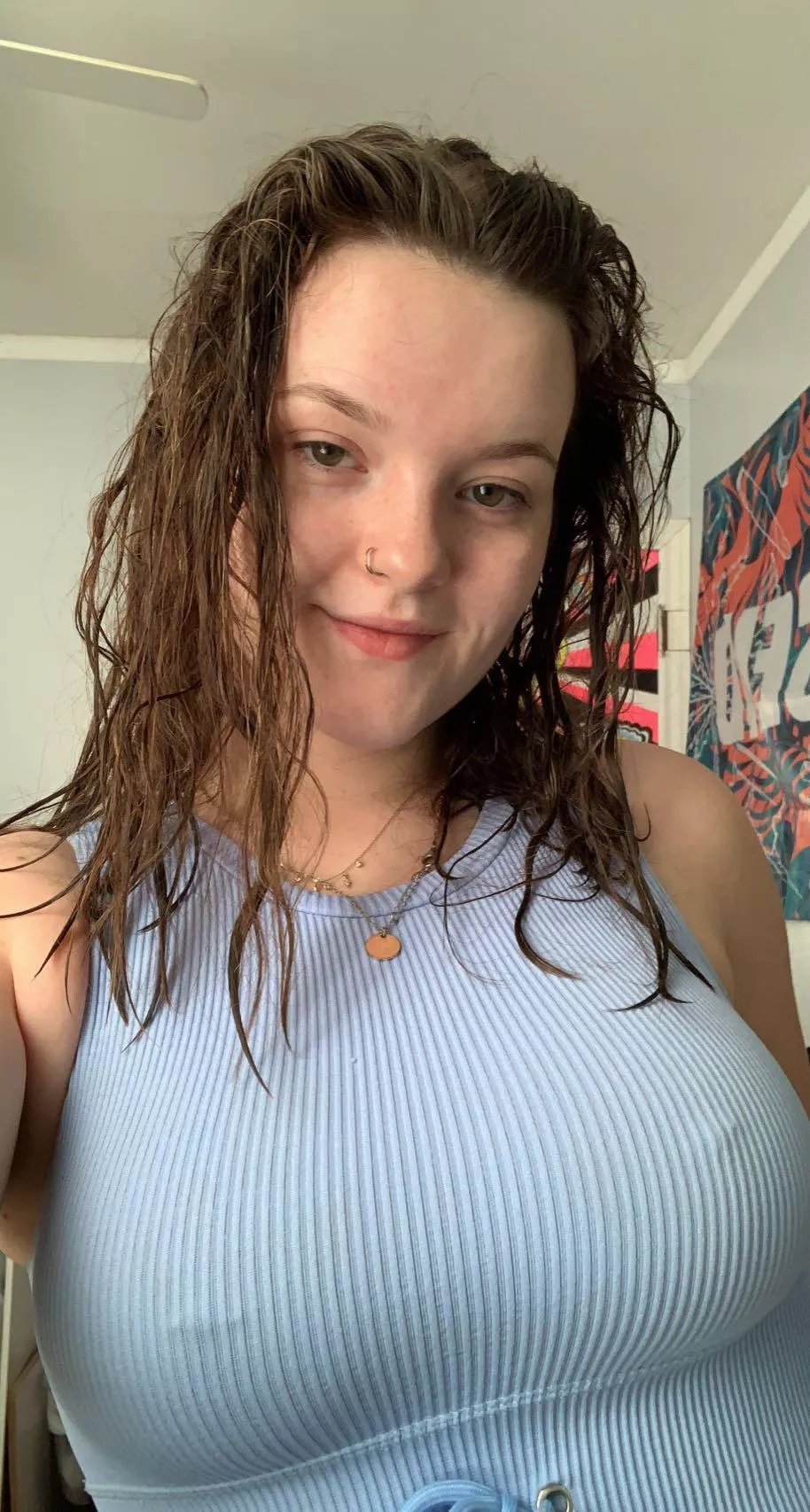 Off to my dentist appointment, braless of course🤭 posted by princesst_333