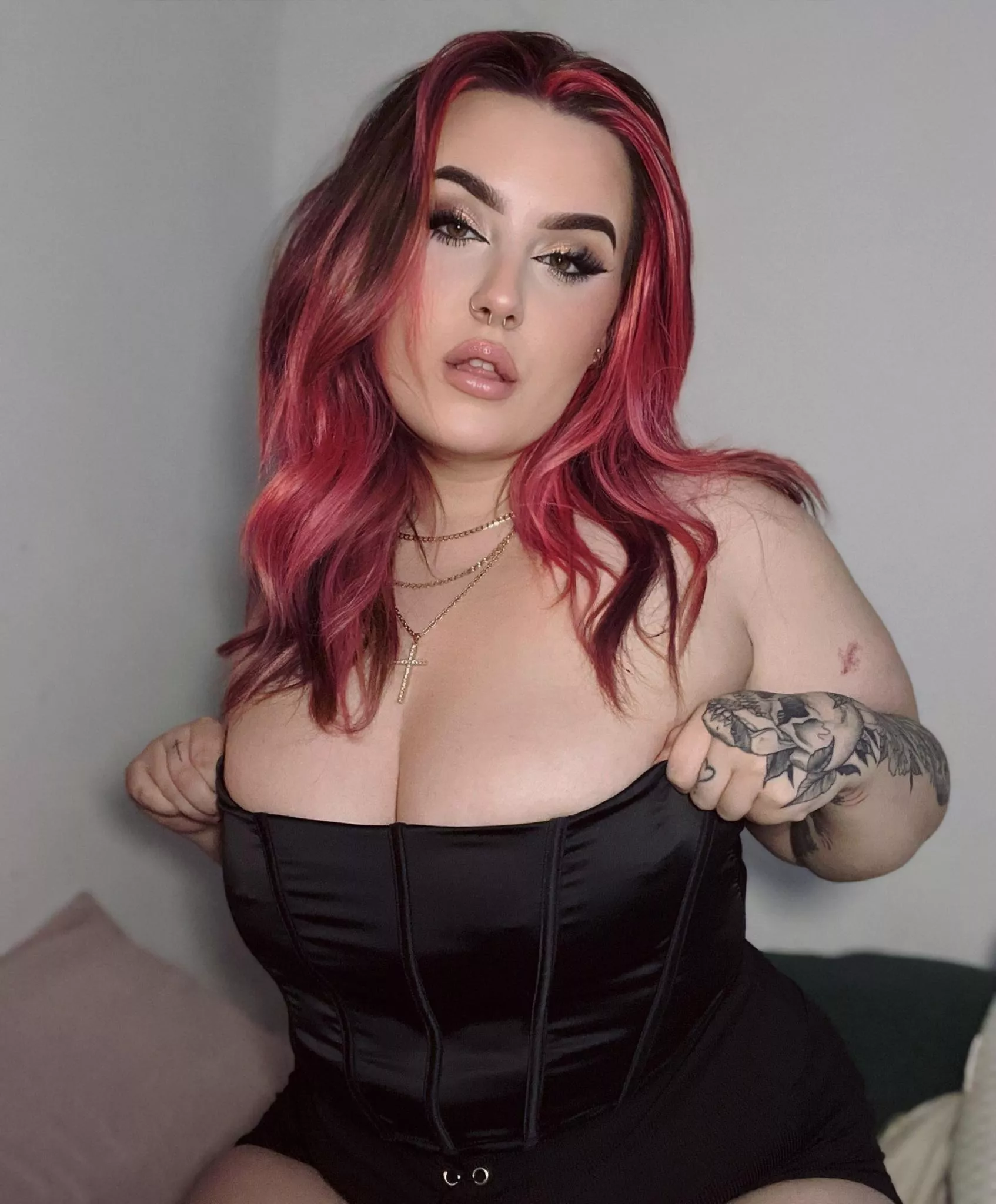 pink hair supremacy 🤪 posted by cheesefriesxo