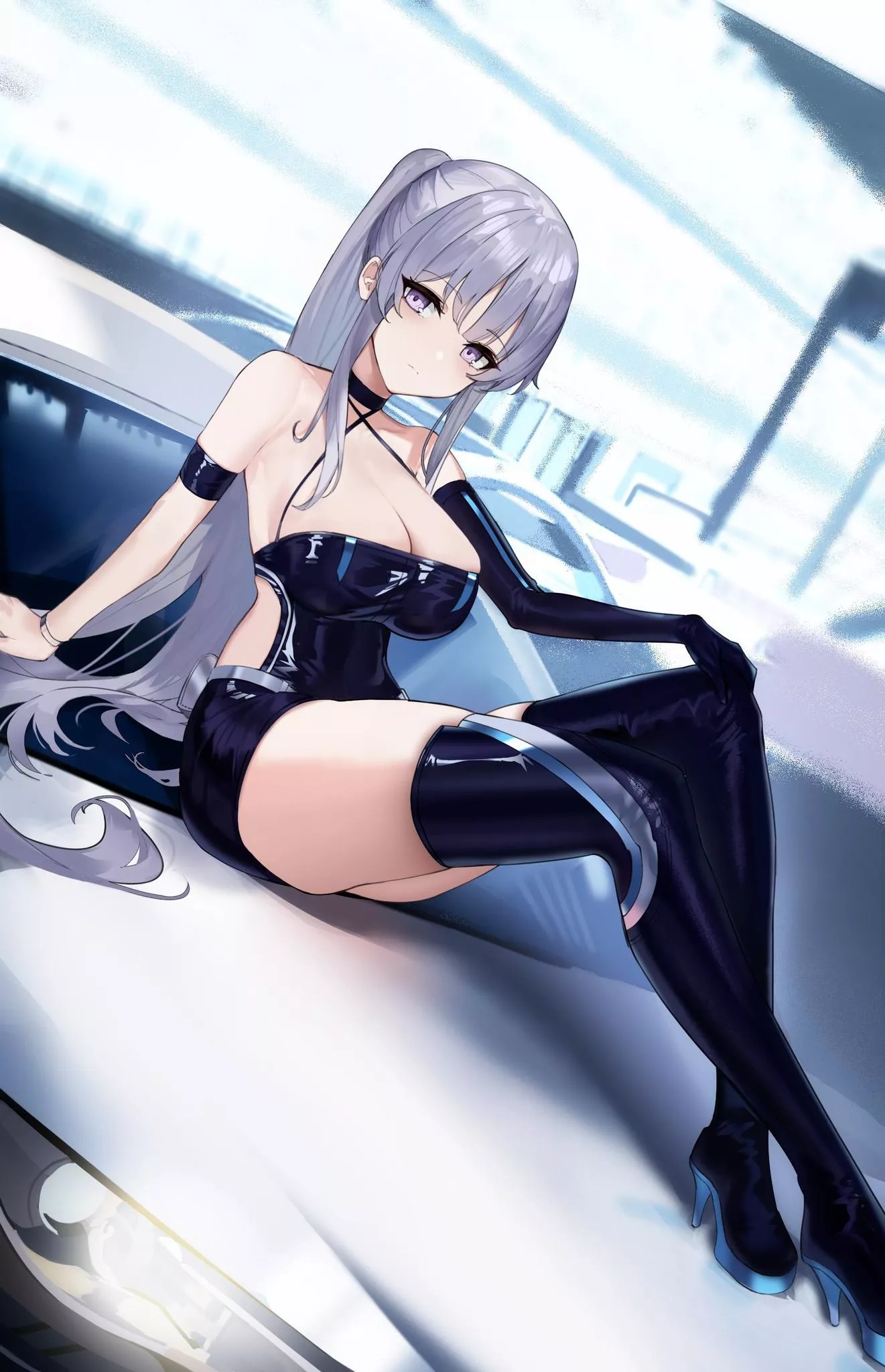 Race Queen Enterprise [Azur Lane] posted by CheetahSperm18