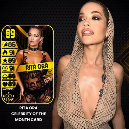 ⭐️ Rita Ora Celebrity Of The Month Card ! by CelebUltiCards