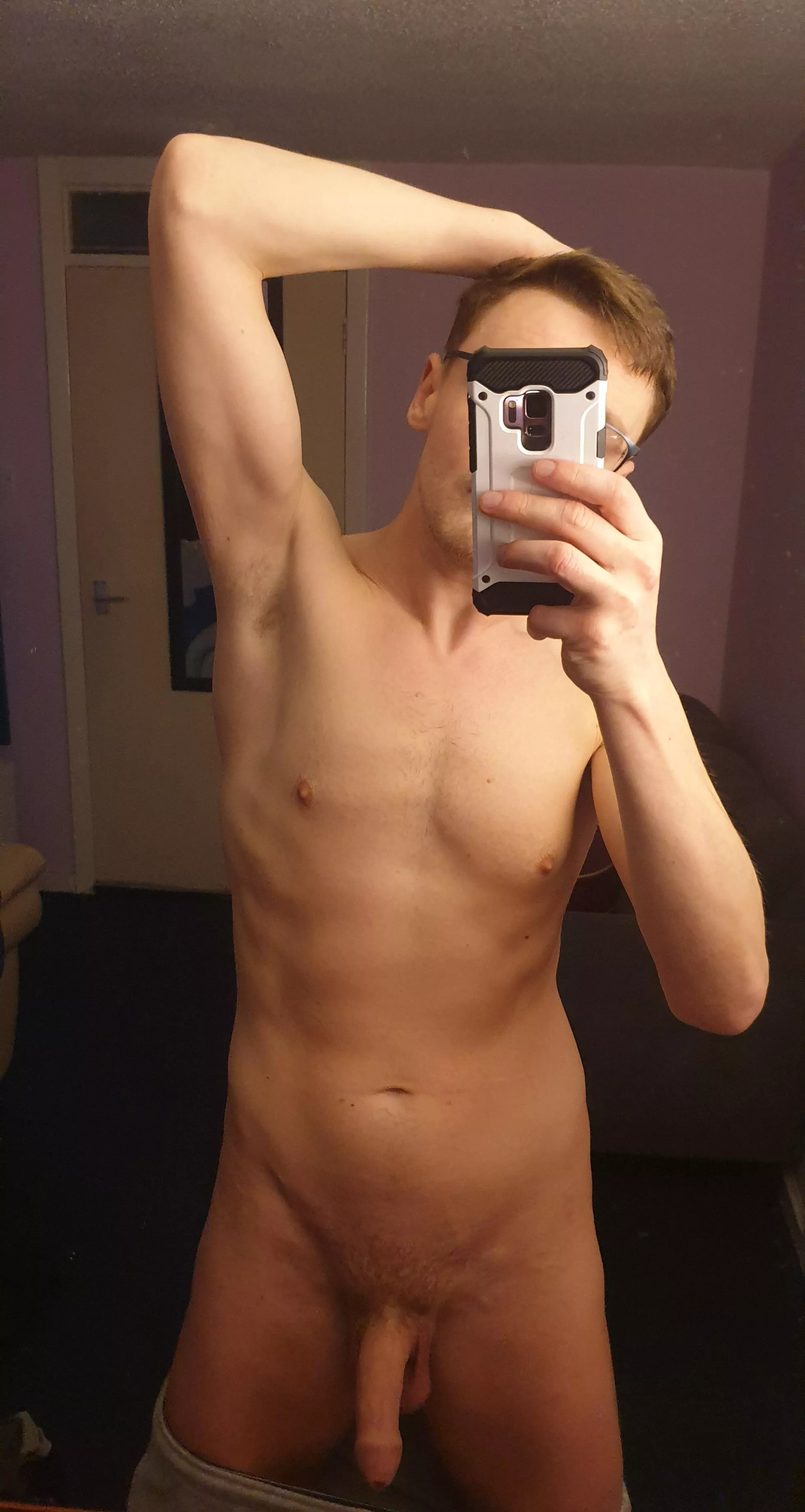 Strippin' for bed 🛌 posted by CheckeredCobalt