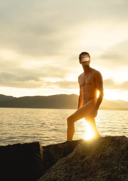 sunset by the sea by 4_arms