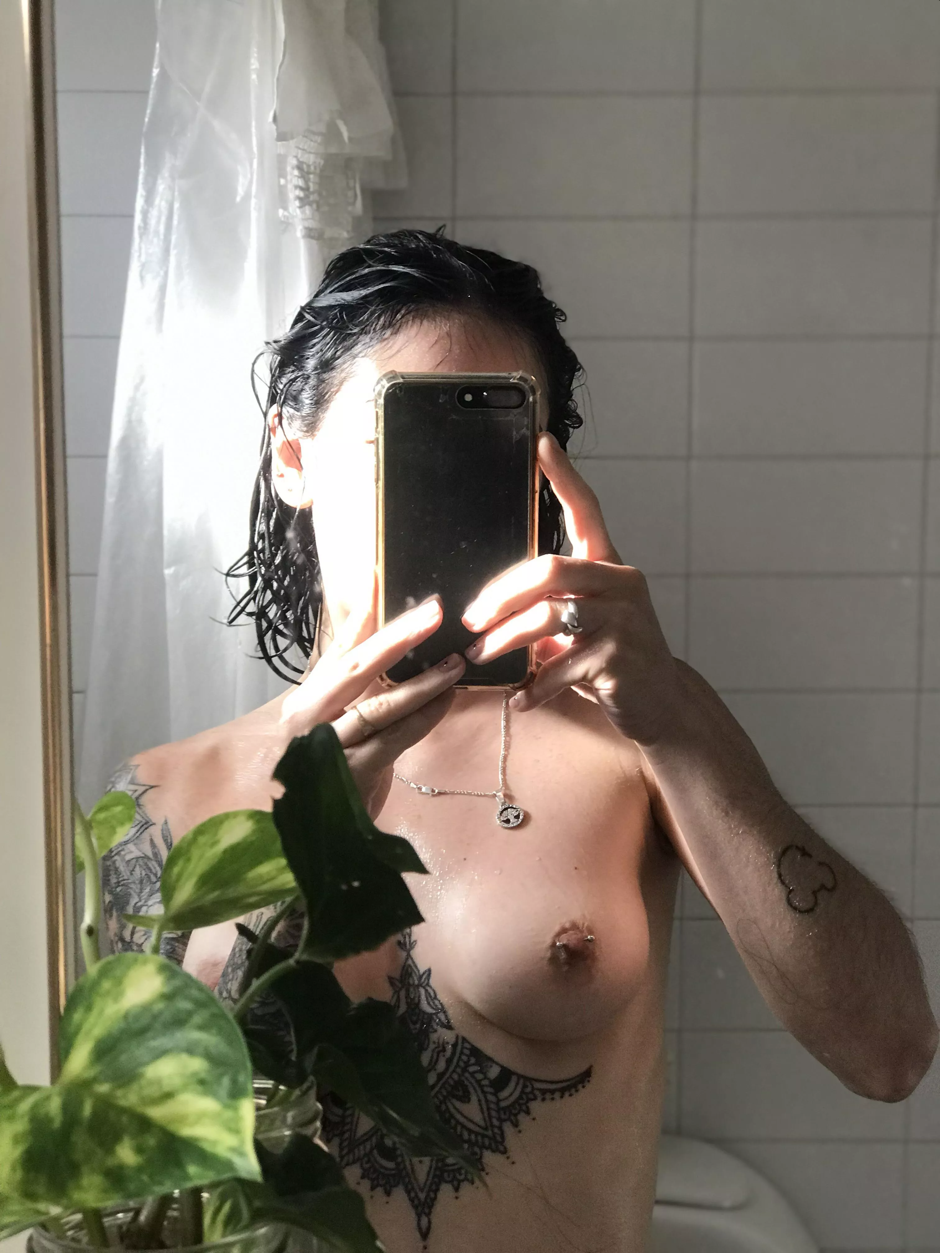 Taking a shower posted by blue222_