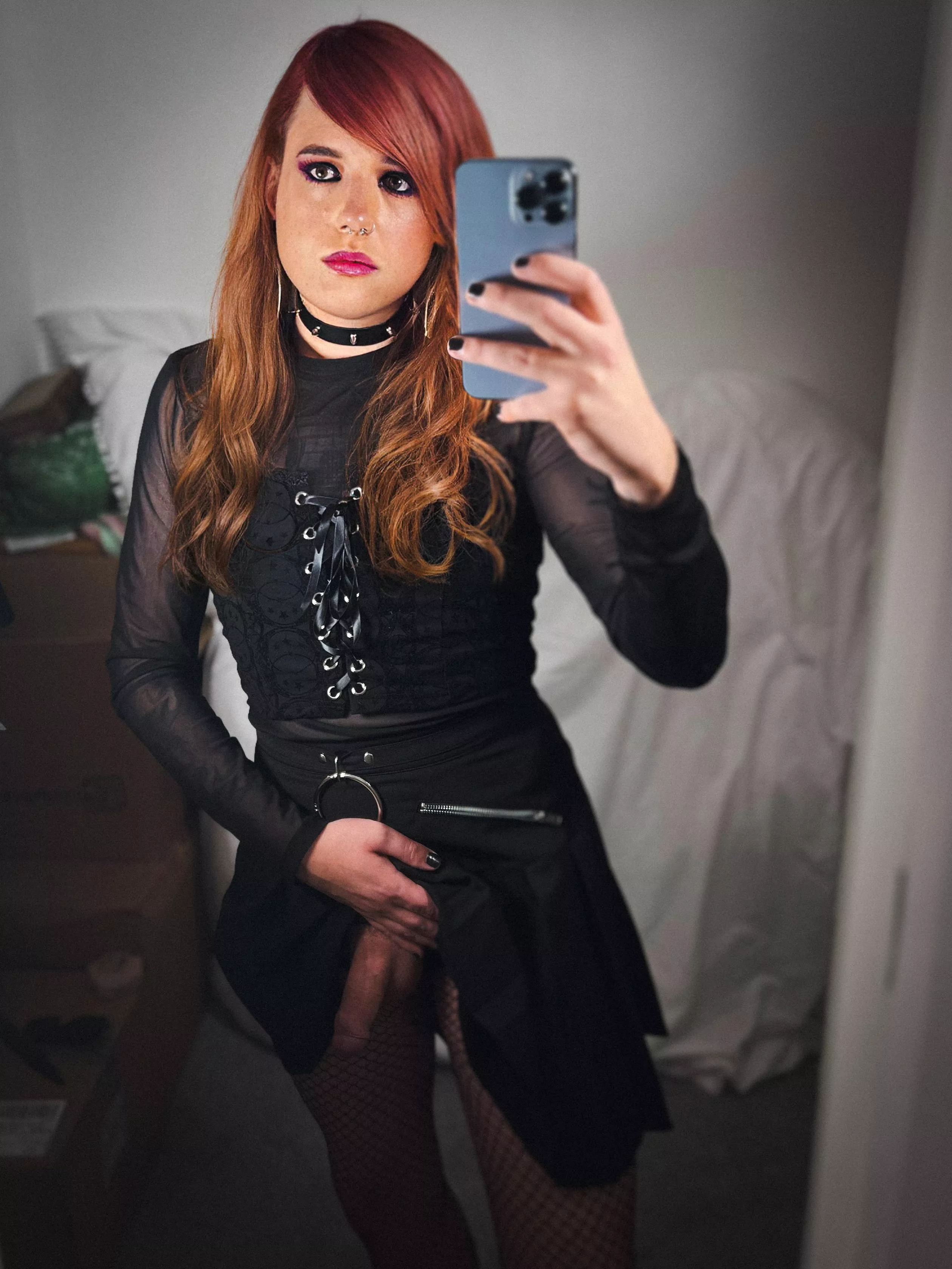 We’re on a date at the cinema and you slide your hand up my skirt to find something unexpected… wyd? posted by spilledmypizza