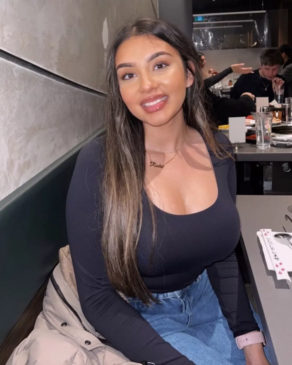 Busty at the dinner table posted by Sea_Ad9270