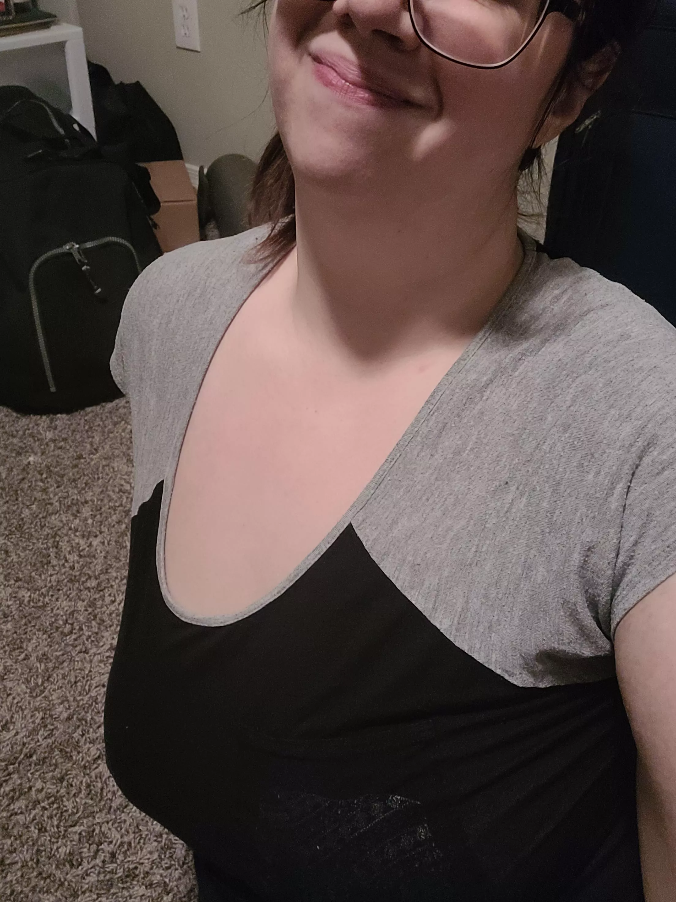 Decided to take my bra off posted by FullaSassittarius