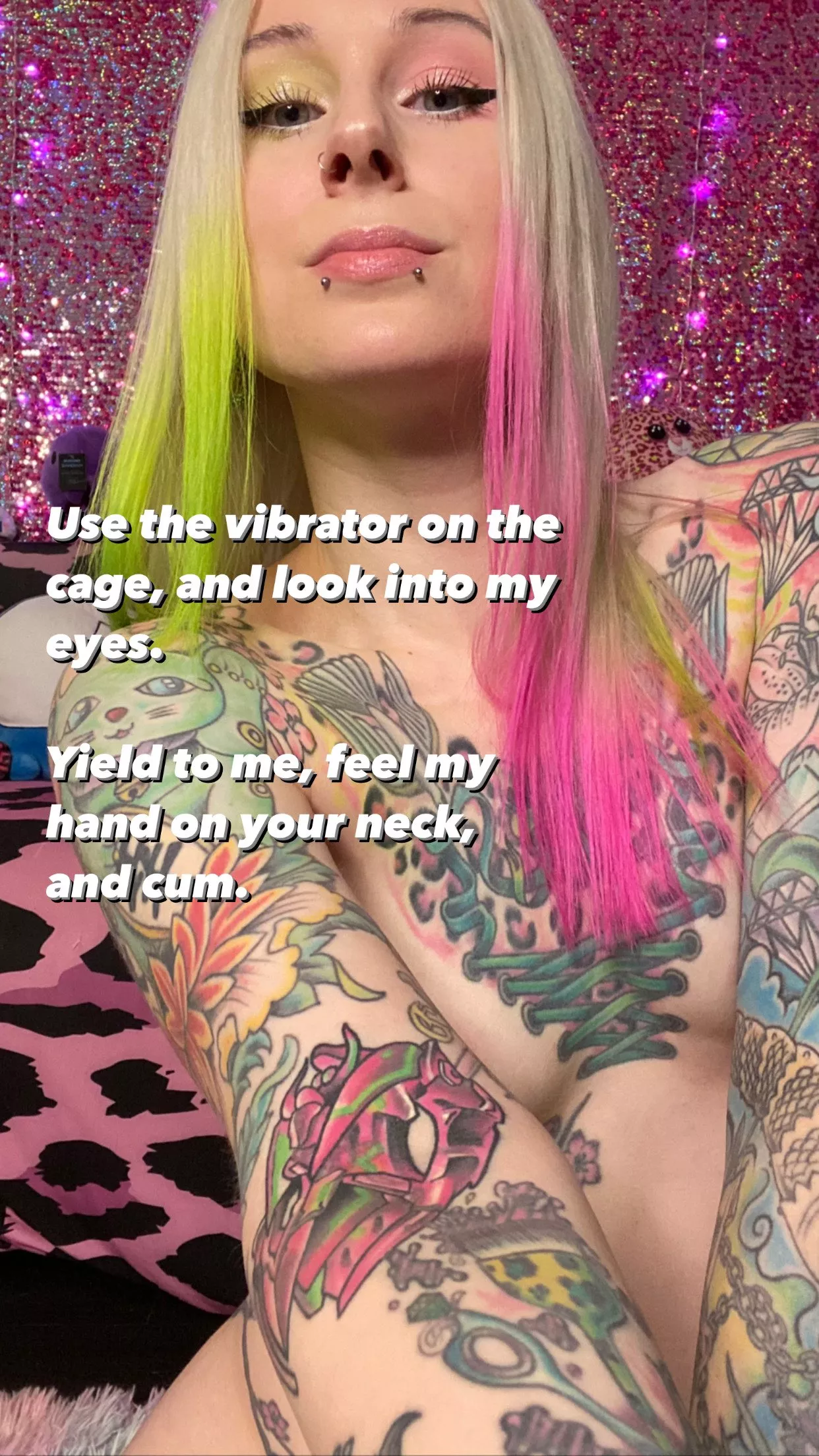 Does my hand on your throat make you feel weak? posted by triciaxpain