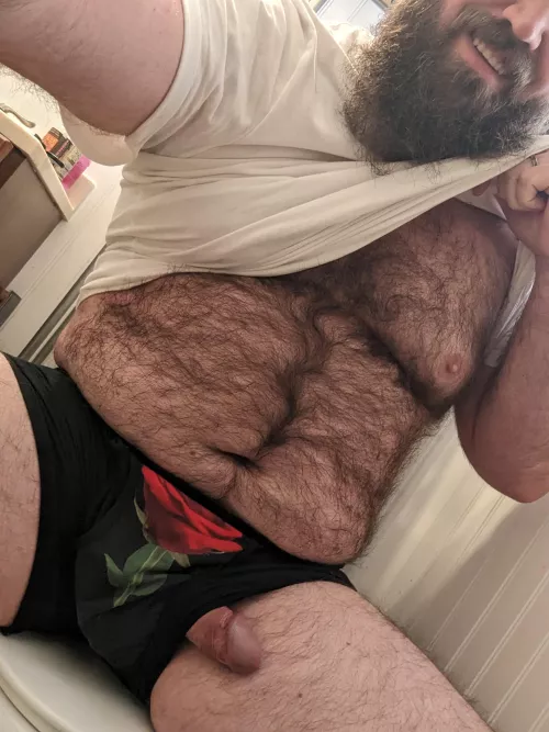 Excuse me... my eyes are up here. 😏😈 by BeardedAnonnn