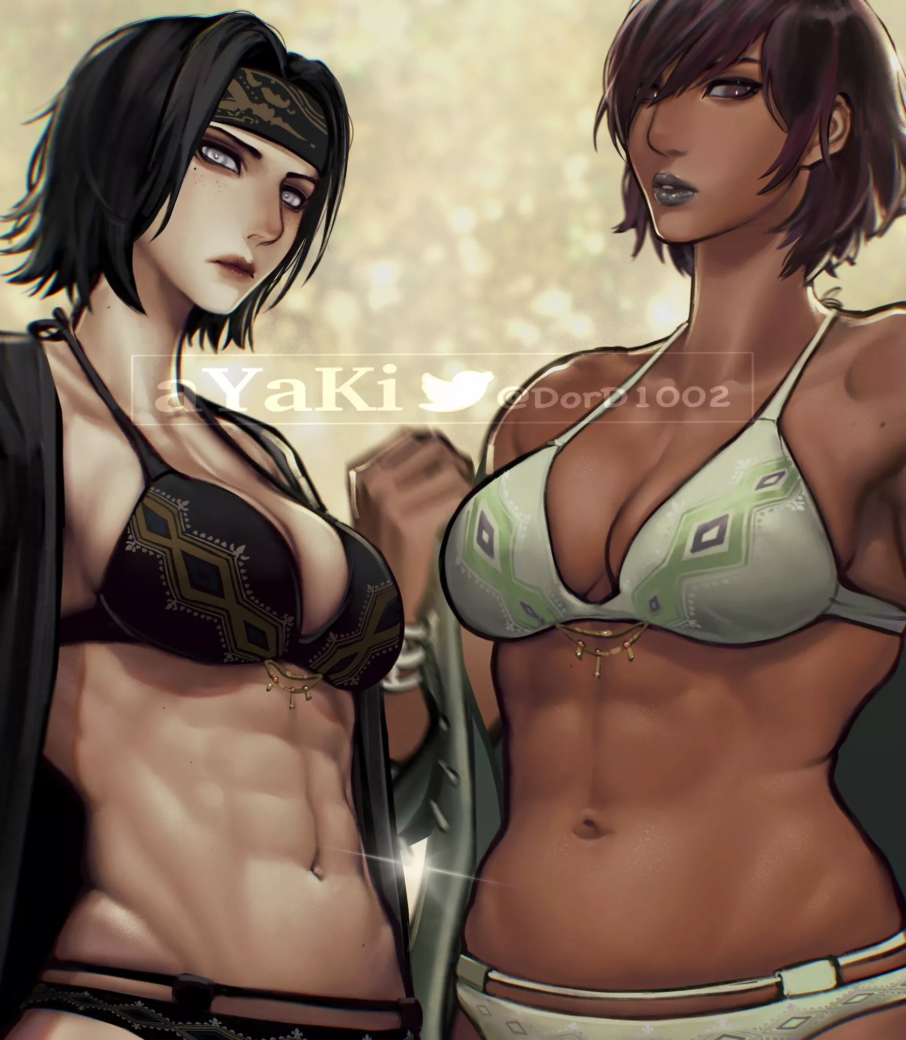 FF14 girls [Artist: Ayaki] posted by ComaOfSouls