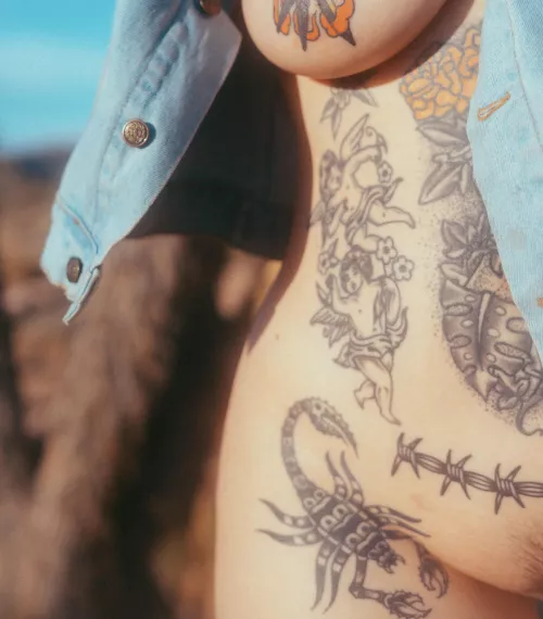 First post here! Wishing for the warm summer sun on my skin ☀️ by DesertEmerald