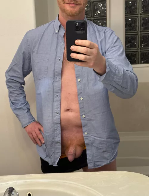 Ginger daddy for your cuddling pleasure, boys. by OmegaTypeRighter