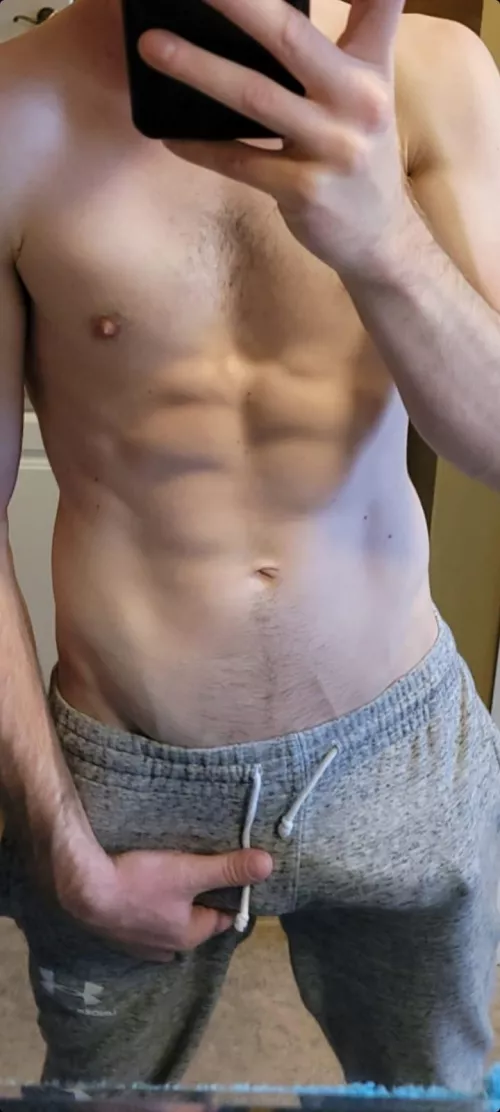 Grey trackpants by Boredboy699