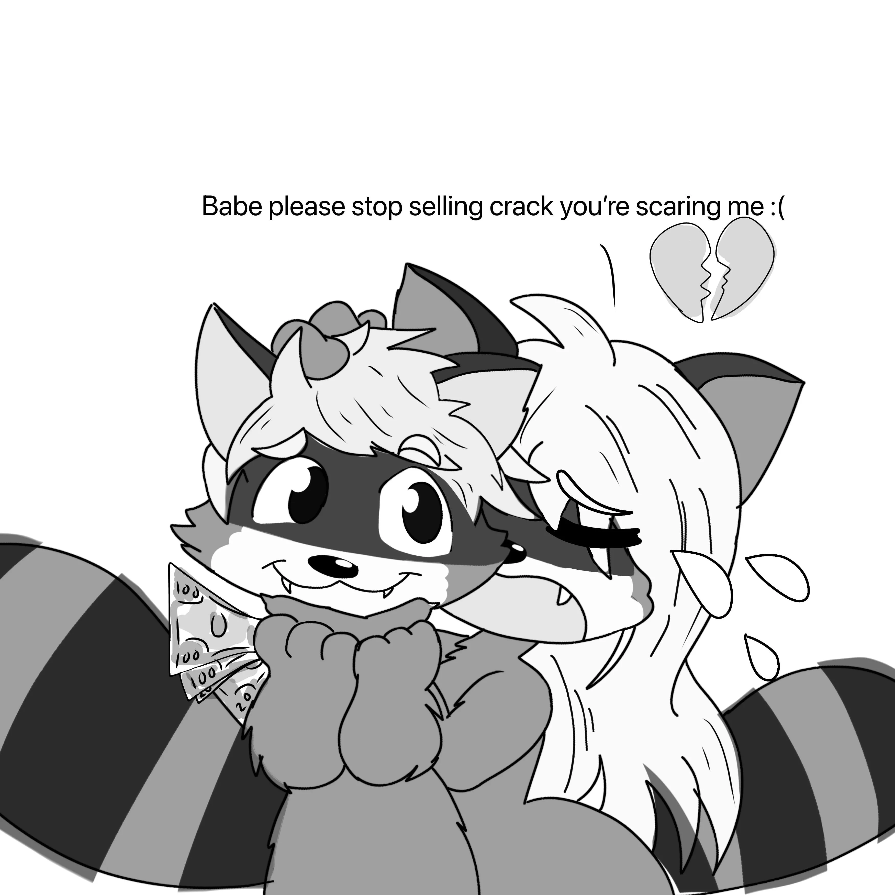 He doesn’t know any better :(( 😔💔 posted by Vampiiremouse