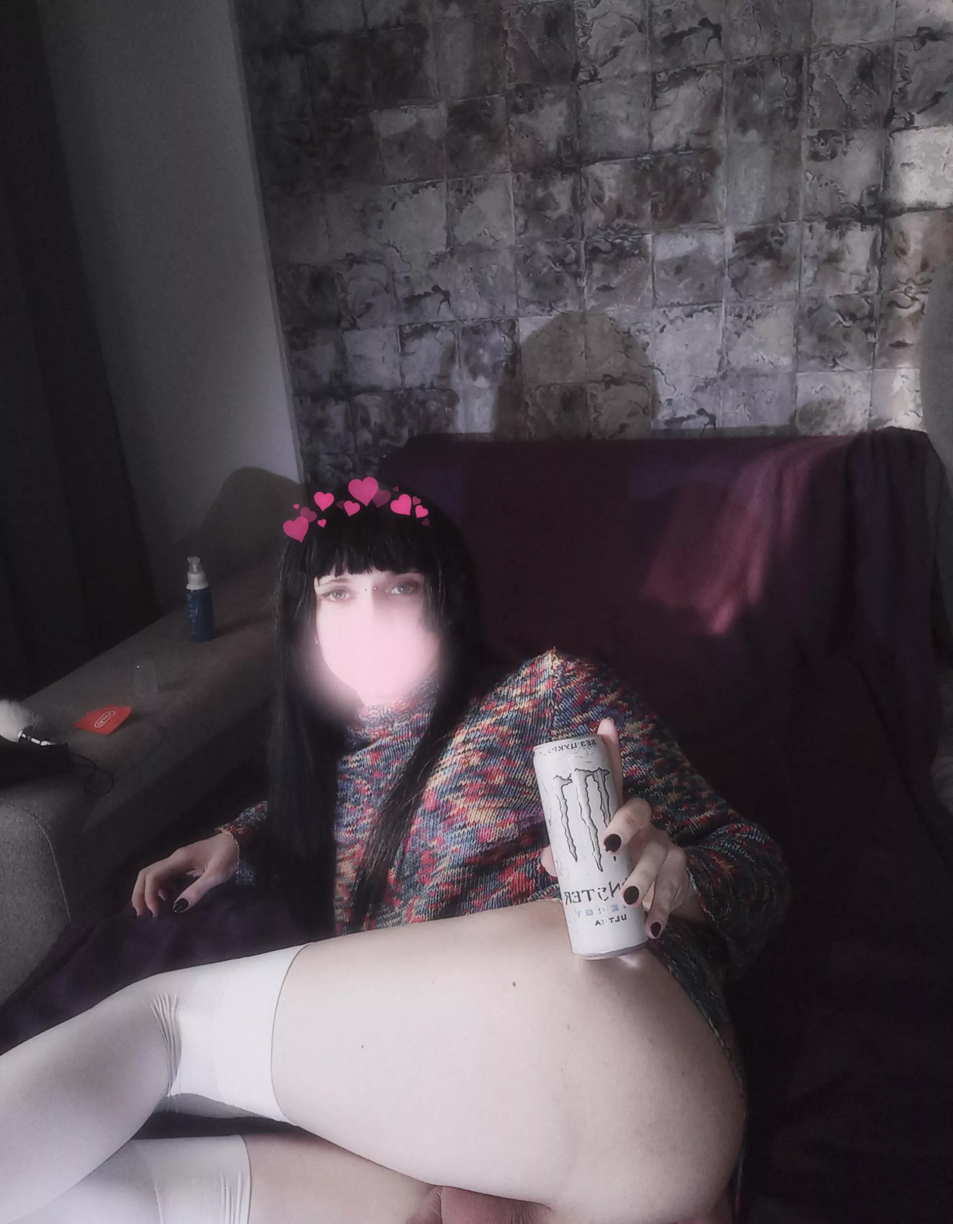 here, take your energydrink, honey:3 posted by SonyaCanGiveAFootjob